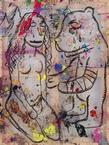 Untitled, 2015
acrylic and oilon plastic
152 x 114 cm
