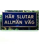 Här slutar allmän väg V
1995
c-print
120 x 135 cm