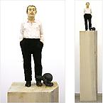 Prisoner
2003
painted wawa wood
h: 168 cm