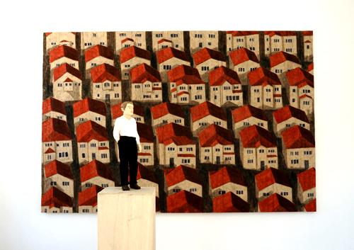 Man och relief (Hus)
2007
wawa wood
177 cm / 200 x 300 cm