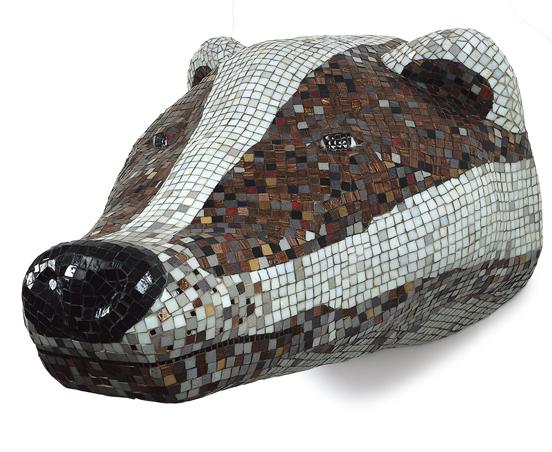 Åsikten om andras tankar
1990
mosaic
70 x 100 x 130 cm
