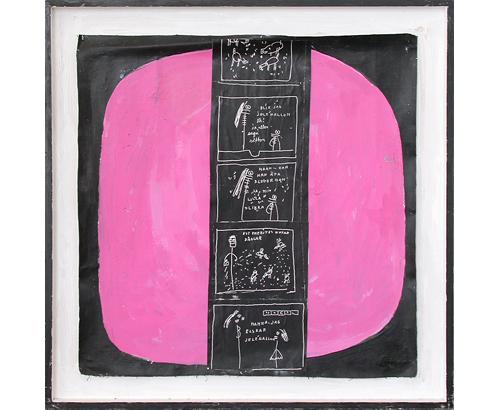 Återvinning
1999
mixed media on canvas on panel
57 x 57 cm