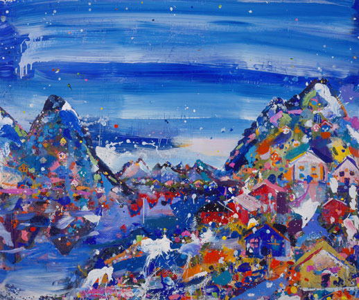 Svalbard
2005
acrylic on canvas
183 x 183 cm