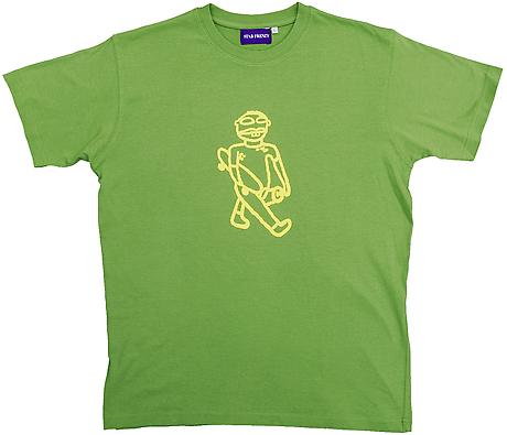 BJARNE MELGAARD - T-SHIRT

Made for the 2011 The Sadistic Skater show at Lars Bohman Gallery. 
Male M-XL
Female S-L
200 SEK
