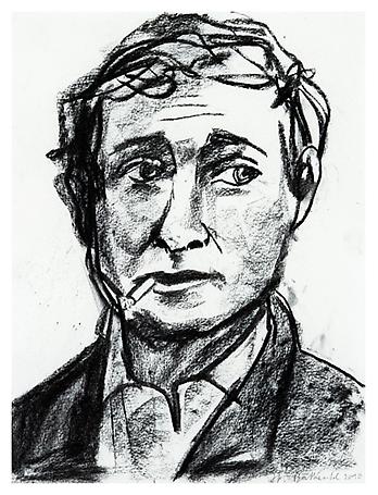 Untitled
2010
charcoal drawing on paper
50 x 40 cm
