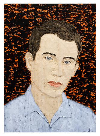 Big relief (man)
2010
painted wawa wood
140 x 99 cm