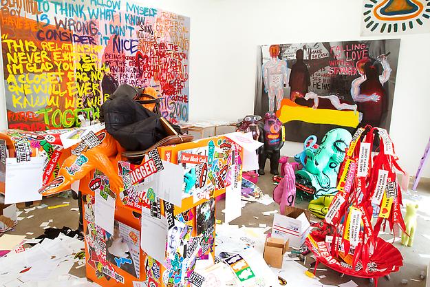 Untitled
2011
mixed media installation 
dimensions varies