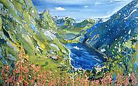 Norway 
2003 
oil on canvas
152.5 x 244 cm