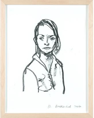 Untitled
2007
charcoal on paper 
37 x 29 cm