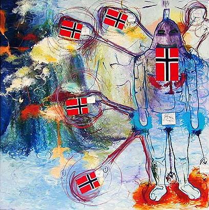 Untitled
1998
mixed media on canvas
200 x 200 cm