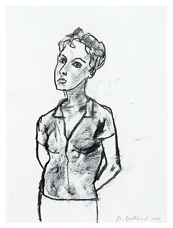Untitled
2010
charcoal drawing on paper
50 x 40 cm
