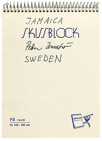 PETTER ZENNSTRÖM - Jamaica
Paperback
18 x 13,5 cm
Illustrated throughout
Published by Henki Tisens Förlag 1983
ISBN 9185512206
Price: SEK 300