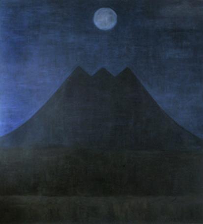 Thrihyrningur
1986
oil on canvas
330 x 290 cm