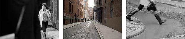 Exposure #95: N.Y.C., Collister & Hubert Streets, 10.28.11, 3:49 p.m. 
2011/2012
Ultrachrome ink on cotton paper
3 parts, 40 x 61 cm each
ed. 2/5