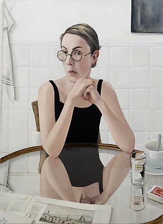 Au Café
2009
oil on canvas, plexi
89 x 116cm