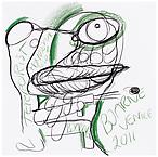 Bjarne Melgaard
Untitled
2011
pen and colour pen on paper
41 x 41 cm