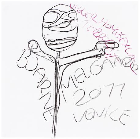 Bjarne Melgaard
Untitled
2011
pen on paper
41 x 41 cm