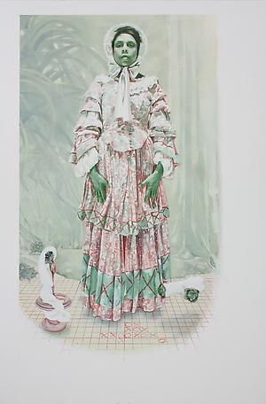 Mistress Unknown
2011
oil on panel
180 x 120 cm