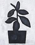 Black Flower Redux #10
2011
Gesso, Flashe and paper collage on paper 
148 x 118 cm