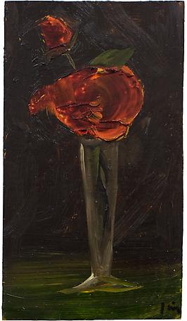 En blomma till Tomas Tranströmer no. 21
2011
mixed media on paper
16 x 9,5 cm