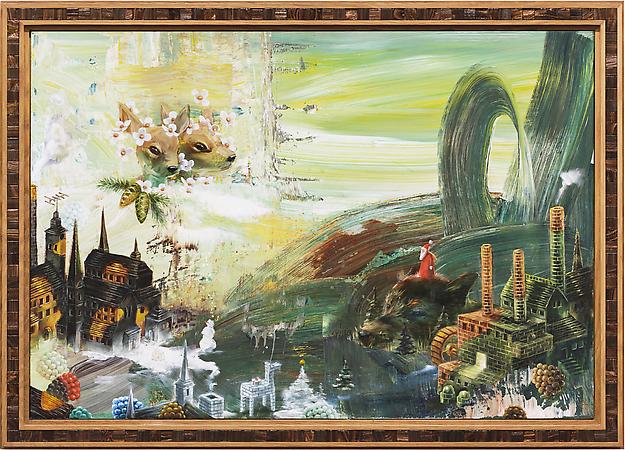 Ernst Billgren
Jul i tre städer
2013
mixed media on panel
77 x 105 cm