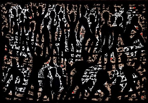 Untitled
1990
mixed media on canvas
103 x 73 cm