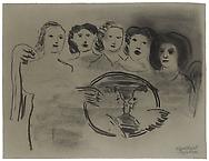 Hans Wigert
Änglakören
charcoal on paper
67 x 81 cm