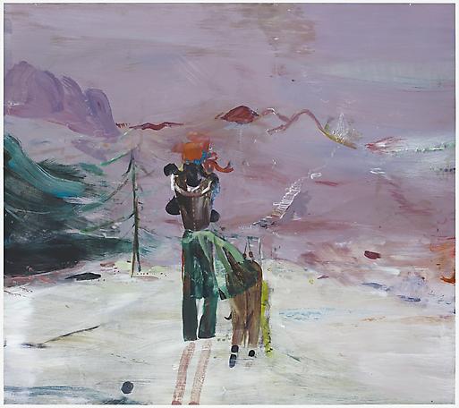 På tur
2010
acrylic on mdf
80 x 90 cm