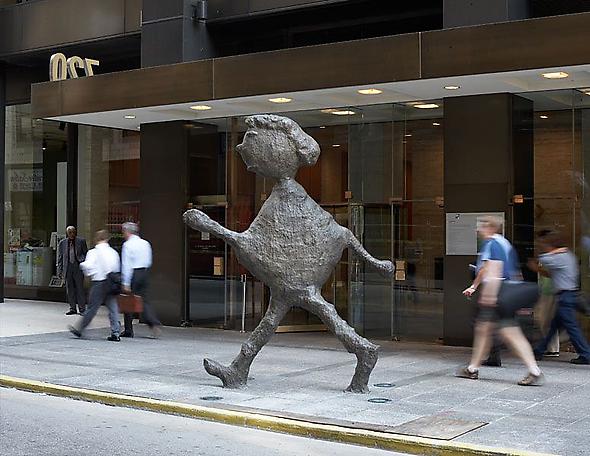 Walking Figure
2003
Installation view