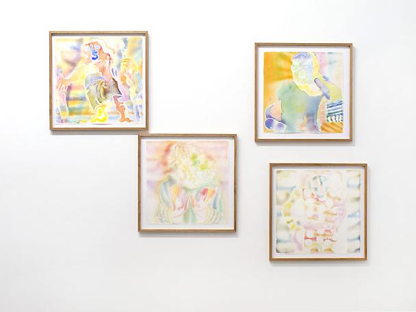 Erik Jeor
Icone I-V
2013
watercolor on paper
58 x 58 cm
