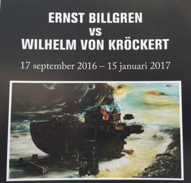 Ernst Billgren and Wilhelm von Kröckert at Borås Konstmuseum