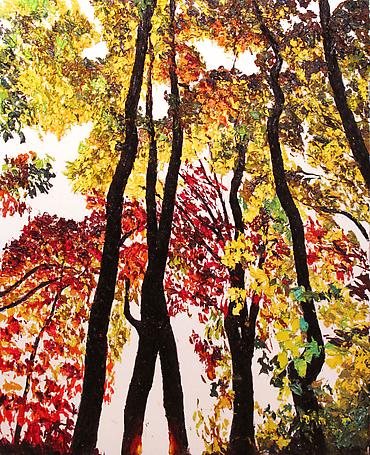 Trees at Dusk
2012
oil on board
137 x 91 cm