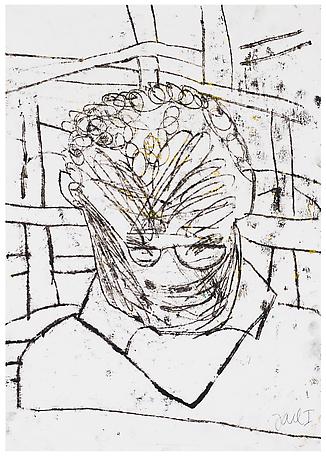 Jarl Ingvarsson
Untitled
1999
monotypie, black ink on paper
72 x 55 cm