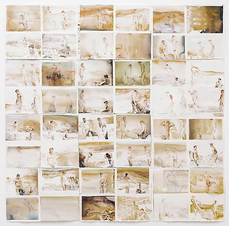 Lars Lerin
Målaren och hans modell
2013
watercolour on paper
229 x 231 cm