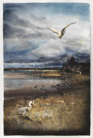 Untitled
watercolor on paper
150 x 100 cm