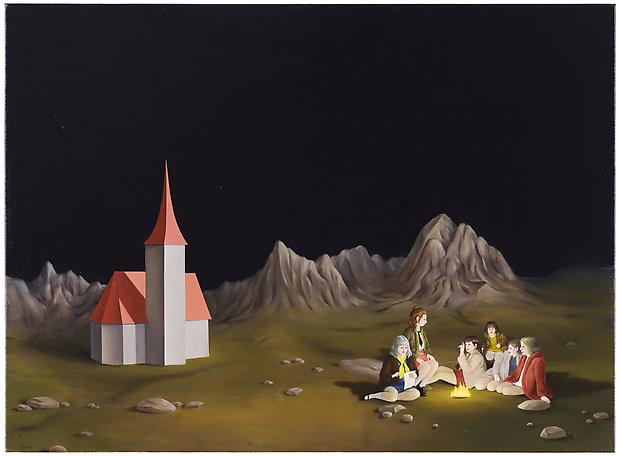 Patrik Andiné
Andakt
2013
oil on canvas
70 x 95 cm
