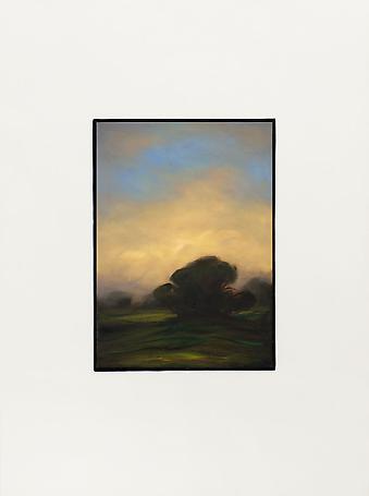 Some trees on July 11
2013 
oil on canvas in artist ́s frame
152 x 117 cm