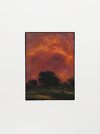 Some Trees on July 15
2013
oil on canvas in artist ́s frame
139 x 103 cm