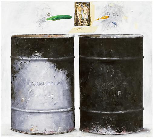 PG Thelander
Oljefat - Paradis
2011
oil on canvas
130 x 145 cm