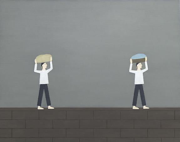 Säck och korg
2011
oil on panel
48 x 60 cm