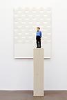 Stephan Balkenhol
Man with white panel
2010
painted wawa wood