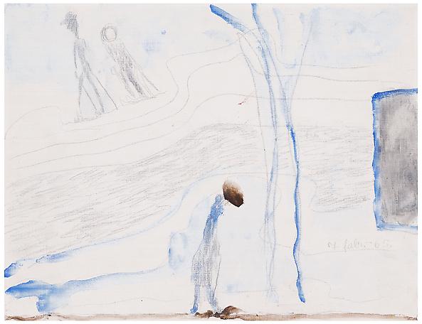 Ensam i snön
1965
oil on board
27 x 35 cm