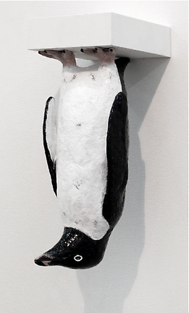 On the other side II
2009-13 
Painted bronze
ed 5