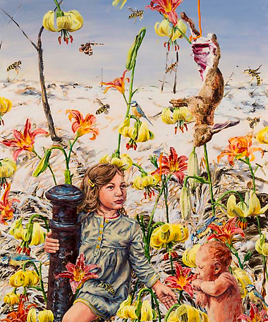 Vid pumpen
2014
oil on canvas
155 x 130 cm