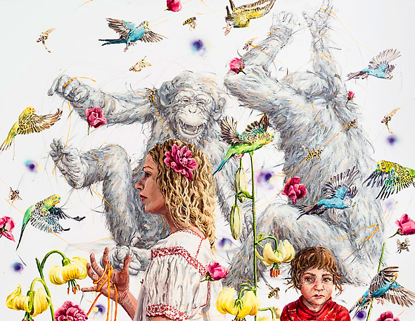 Välsignelse
2014
oil on canvas
155 x 130 cm