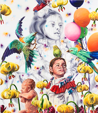 Ballongflicka
2014
oil on canvas
213 x 183 cm