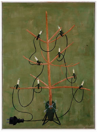 Som det var tänkt och som det blev
2013
oil on canvas
76 x 56 cm
