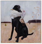 "Tallyho, tallyho, den sista dronten är skjuten, tallyho!"
2013
oil on canvas
74 x 72 cm