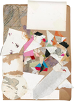Utan titel (dubbel nr 4)
2013
Mixed Media On Found Paper
27 x 19 cm