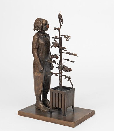 Kamouflage
2015
bronze
67 x 28 x 41 cm